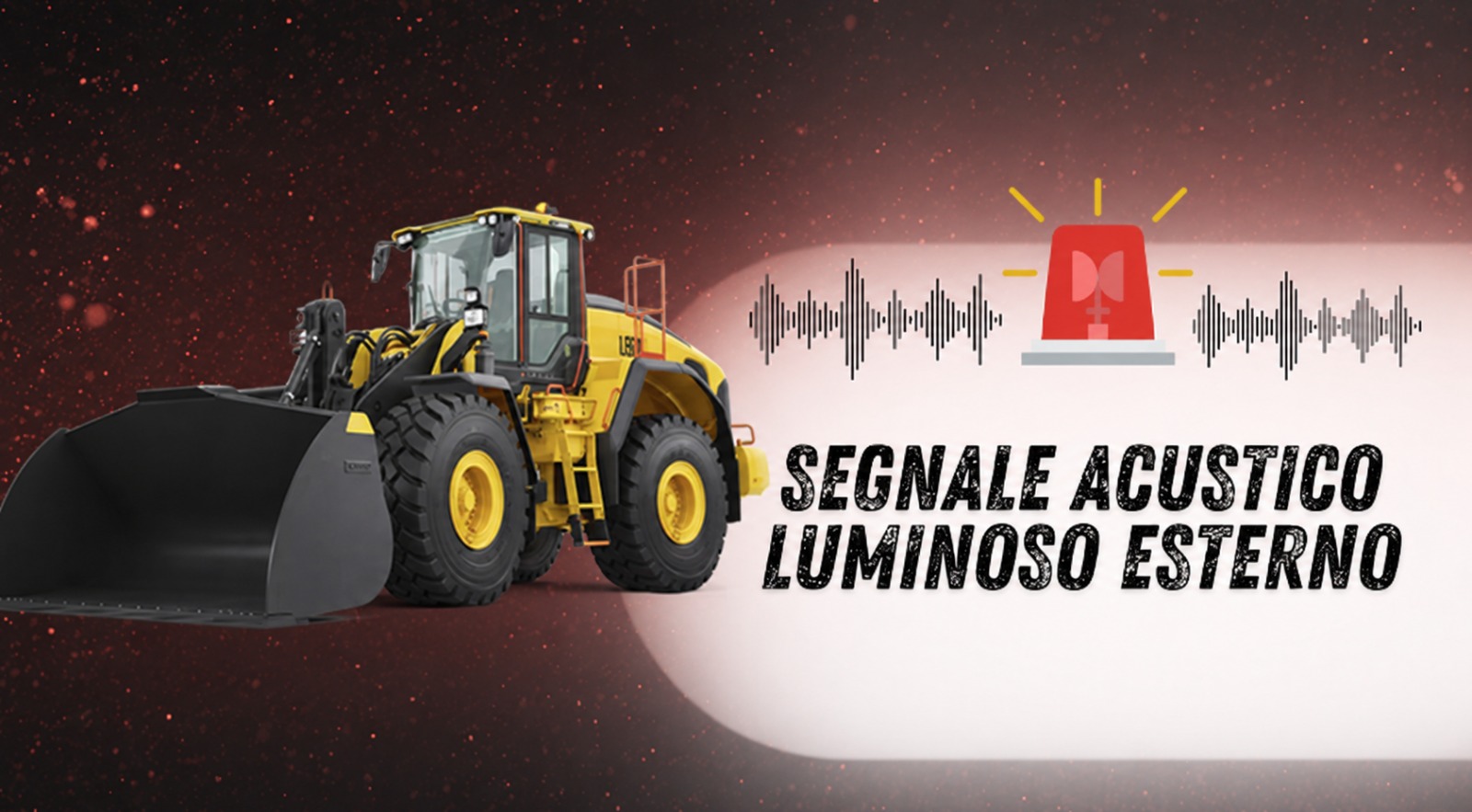 Segnalatore acustico e luminoso esterno del sistema RX5